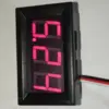 Voltimetro digital para painel com display vermelho de 7 segmentos - Image 2