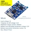 Carregador de baterias 18650 com chip TP4056 - Image 4