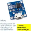 Carregador de baterias 18650 com chip TP4056 - Image 6