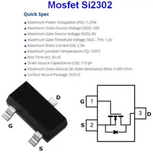 mosfet si2303